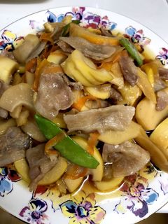 豚バラとタケノコの煮込み-レシピのメイン写真