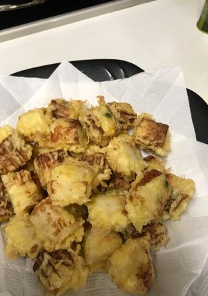 ポテサラINちくわ天-レシピのメイン写真