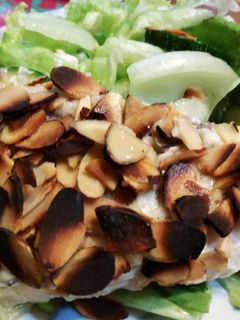 トースターで簡単☆鯛のマヨアーモンド焼き-レシピのメイン写真