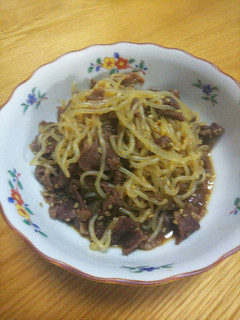 常備菜 牛肉と糸こんの煮物-レシピのメイン写真