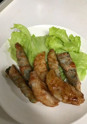 豚バラ巻❤旬野菜-レシピのメイン写真
