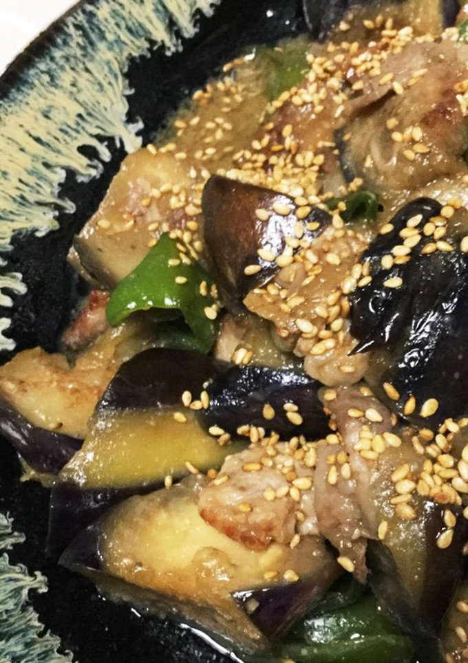 茄子と豚肉の味噌炒め-レシピのメイン写真