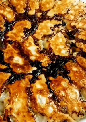 練りと熱湯がポイント☆肉汁たっぷり餃子-レシピのメイン写真