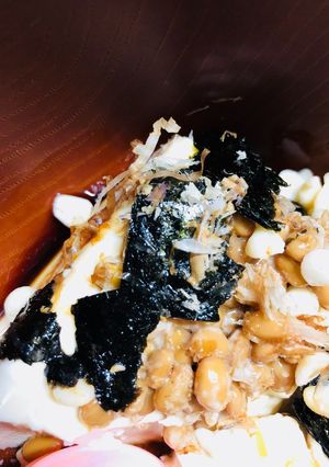 ズボラ豆腐納豆-レシピのメイン写真