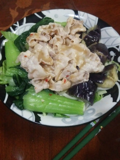 中華風冷やしゃぶうどん-レシピのメイン写真