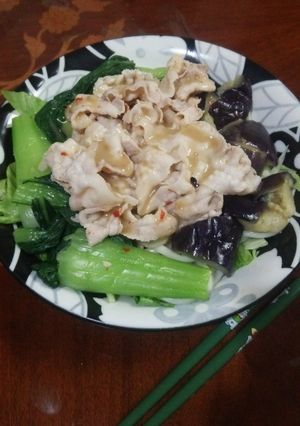 中華風冷やしゃぶうどん-レシピのメイン写真