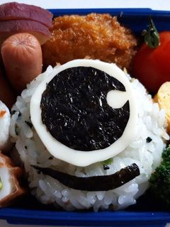 簡単キャラ弁 モンスターズインク-レシピのメイン写真
