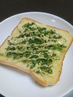 ネギトースト-レシピのメイン写真