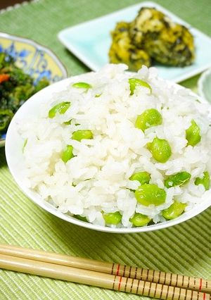レンジで簡単！混ぜるだけ☆枝豆ごはん-レシピのメイン写真