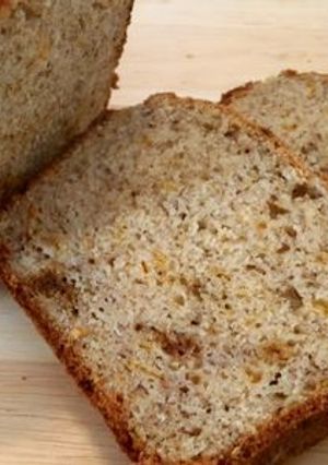 バナナとチェダーチーズの味わいブレッド-レシピのメイン写真