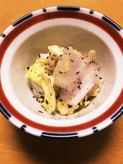白菜をゆかりで浅漬け-レシピのメイン写真