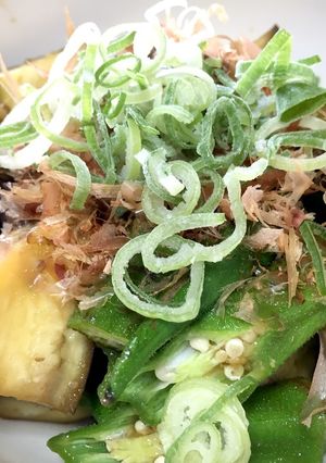 レンジで簡単★なすとオクラの煮浸し-レシピのメイン写真