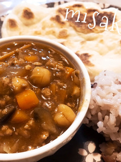 ひよこ豆と挽肉のキーマカレー☆-レシピのメイン写真