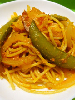 *市販トマトソースで簡単パスタ*-レシピのメイン写真