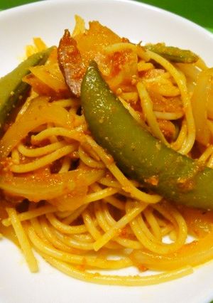 *市販トマトソースで簡単パスタ*-レシピのメイン写真