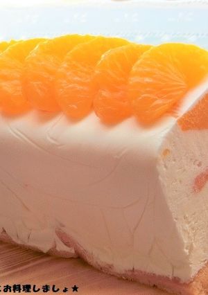 簡単★みかんのアイスチーズケーキ-レシピのメイン写真