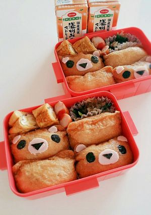 お稲荷さん弁当★女子高生-レシピのメイン写真