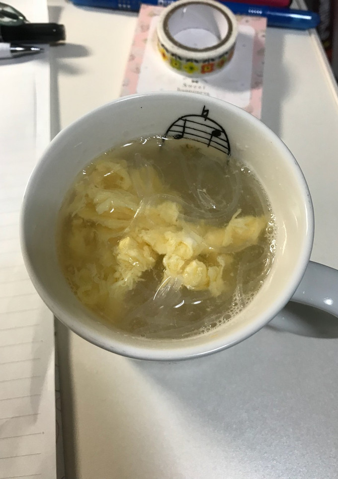 超簡単白だしの卵スープ-レシピのメイン写真