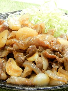 ニンニクと豚バラ肉のスタミナ炒め!-レシピのメイン写真