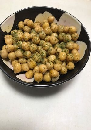5分でもう一品【ガーリックひよこ豆】-レシピのメイン写真