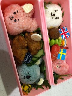 BT21 キャラ弁-レシピのメイン写真
