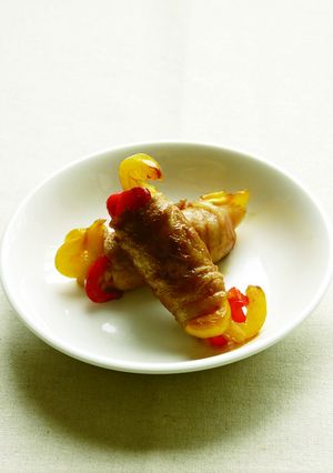 豚肉の新生姜巻き-レシピのメイン写真