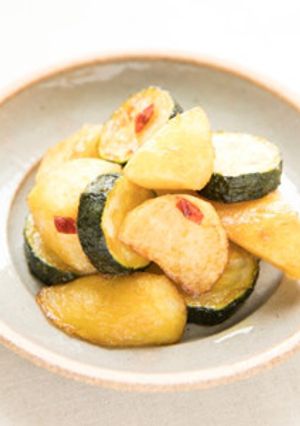 じゃがいもとズッキーニの 甘辛揚げ-レシピのメイン写真