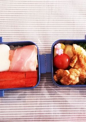 キャラ弁 お昼寝スヌーピー-レシピのメイン写真