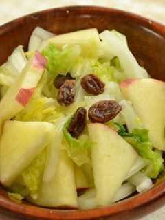 白菜とりんごのサラダ-レシピのメイン写真