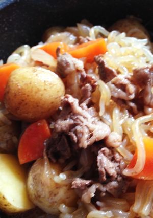 新じゃがで肉じゃが♪-レシピのメイン写真