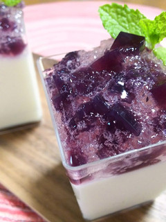 四季を楽しむ♪紫陽花を思うゼリー-レシピのメイン写真
