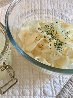 ★和えるだけ!酢玉ねぎでいかくんマリネ★-レシピのメイン写真