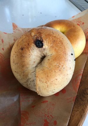 基本のライ麦ベーグル ベリーチーズ編-レシピのメイン写真