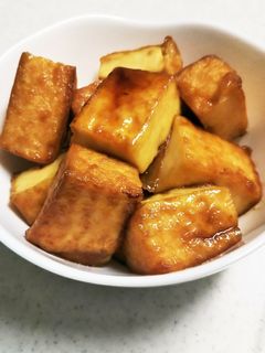 時短!厚揚げの甘辛煮-レシピのメイン写真