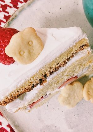 いちごのシフォンショートケーキ-レシピのメイン写真