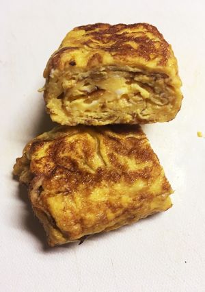 お弁当の定番☆玉子焼き~1人分の作り方~-レシピのメイン写真