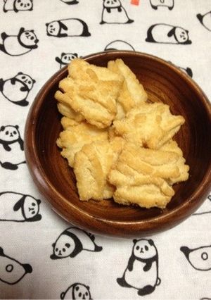 きなこをまとったお煎餅♪-レシピのメイン写真