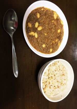 鹿肉でキーマカレー-レシピのメイン写真