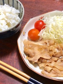ご飯がススム☆やわらか優しい生姜焼き♡-レシピのメイン写真