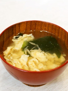干しえびのかきたま汁-レシピのメイン写真
