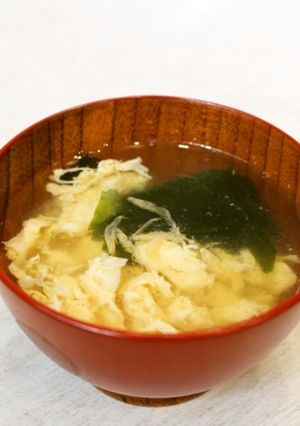 干しえびのかきたま汁-レシピのメイン写真
