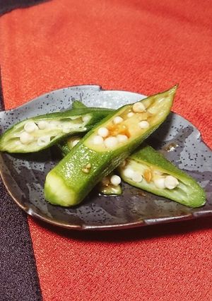 オクラの中華風ナムル-レシピのメイン写真