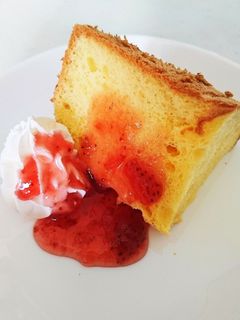 ふわふわシフォンケーキ♪-レシピのメイン写真