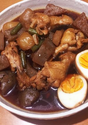 夏の煮物に！手羽元のさっぱり煮☆-レシピのメイン写真