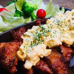 รูปของ 塩麹で柔らかチキン南蛮☆お弁当にも♫