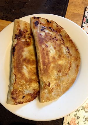 海外発！トルティーヤのジャイアント餃子-レシピのメイン写真