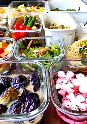 茄子の胡麻和え スープ仕立て-レシピのメイン写真