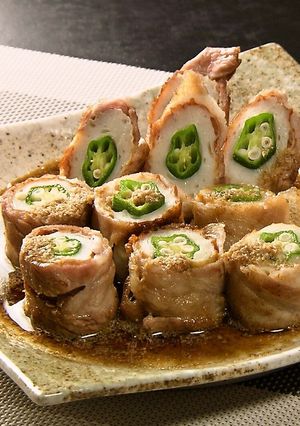 オクラの肉巻き-レシピのメイン写真