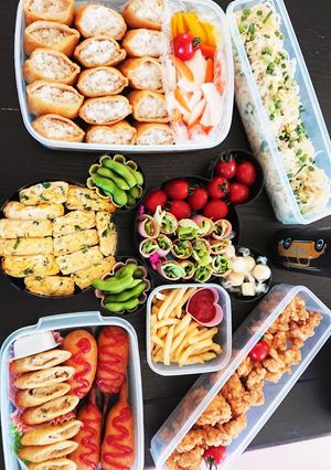 運動会のお弁当①-レシピのメイン写真
