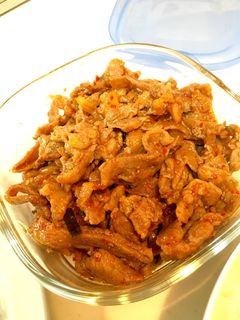 キムチ、豚肉炒め-レシピのメイン写真
